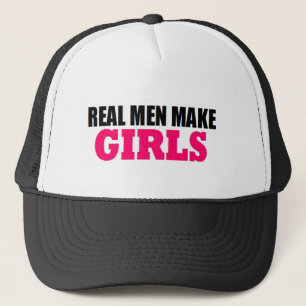 DE ECHTE MANNEN MAKEN DE BABY DADDY VAN DE MEISJES TRUCKER PET