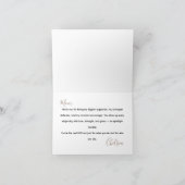 De Echte MVP – Moeder | Minimalistische Roze Roos Bedankkaart (Binnen)