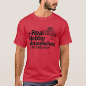 De echte Nebby huisvrouwen van Pittsburgh T-shirt (Voorkant)