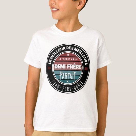 De echte perfecte halfbroer t-shirt (Voorkant)