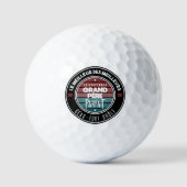 De echte perfecte opa golfballen (Voorkant)