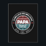 De echte perfecte vader briefkaart<br><div class="desc">Een geweldig geschenk voor een geweldige vader. Een heel goed idee voor het vaders feest,  of het nu is of niet.</div>