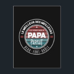 De echte perfecte vader briefkaart<br><div class="desc">Een geweldig geschenk voor een geweldige vader. Een heel goed idee voor het vaders feest,  of het nu is of niet.</div>