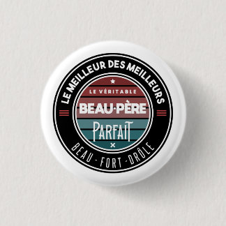 De echte, perfecte vader ronde button 3,2 cm