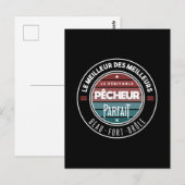 De echte perfecte visser briefkaart (Voorkant / Achterkant)