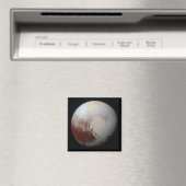 De echte Pluto, hoge resolutie nieuwe foto Magneet (Insitu (Vaatwasser))