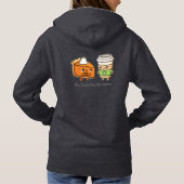De Echte Pompoensmaak Hoodie (Achterkant)