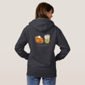 De Echte Pompoensmaak Hoodie (Achterkant volledig)