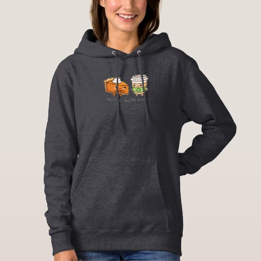 De Echte Pompoensmaak Hoodie (Voorkant)