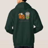De Echte Pompoensmaak Hoodie (Achterkant)