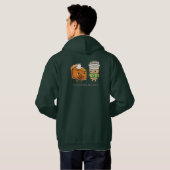 De Echte Pompoensmaak Hoodie (Achterkant volledig)