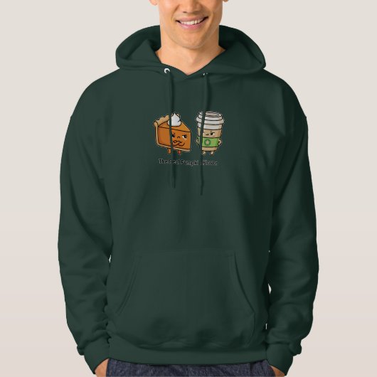 De Echte Pompoensmaak Hoodie (Voorkant)