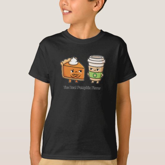 De Echte Pompoensmaak T-shirt (Voorkant)