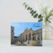 De echte Portugal-Coimbra Briefkaart (Staand voorkant)