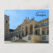 De echte Portugal-Coimbra Briefkaart (Voorkant)