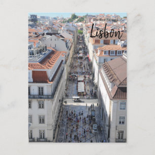 De echte Portugal - Lissabon Travel Briefkaart