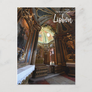 De echte Portugal - Lissabon Travel Briefkaart
