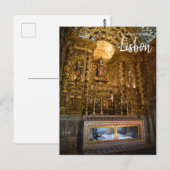 De echte Portugal - Lissabon Travel Briefkaart (Voorkant / Achterkant)