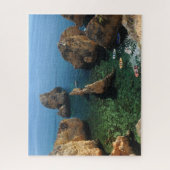 De echte Portugal-Ponta da Piedade, Algarve Legpuzzel (Verticaal)