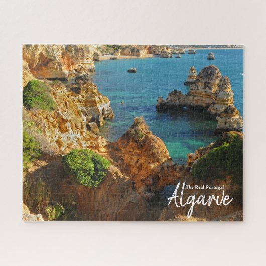 De echte Portugal-Ponta da Piedade, Algarve Legpuzzel (Horizontaal)