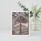 De echte prinses van Edmund Dulac Briefkaart (Staand voorkant)