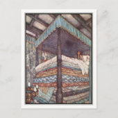 De echte prinses van Edmund Dulac Briefkaart (Voorkant)