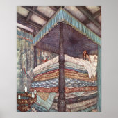 De echte prinses van Edmund Dulac Poster (Voorkant)