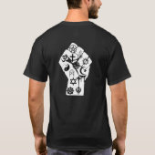 De echte revolutie t-shirt (Achterkant)
