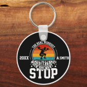 De echte training begint wanneer je wilt stoppen m sleutelhanger (Voorkant)