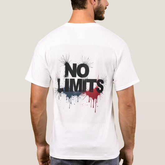 De echte uitdaging ontstaat wanneer je het gevoel  t-shirt (Achterkant)