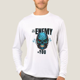 De Echte Vijand Is Jij – Schedel Tri-Blend Shirt
