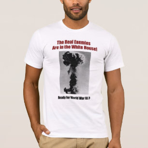 De echte vijanden zijn in het Witte Huis T-shirt