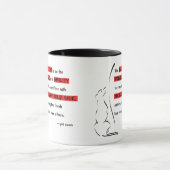 De echte vreugde van behendigheid mok (Midden)