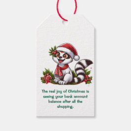 De echte vreugde van Kerstmis Cadeaulabel