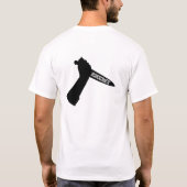 De echte vrienden houden je vooraan t-shirt (Achterkant)