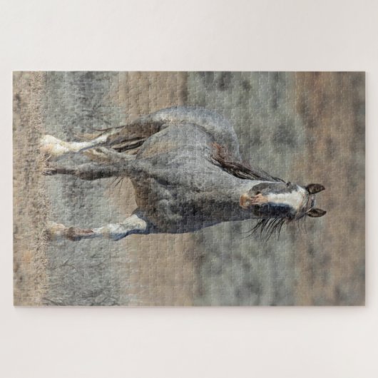 "De echte wilde een" Jigzaag Puzzle Legpuzzel (Horizontaal)