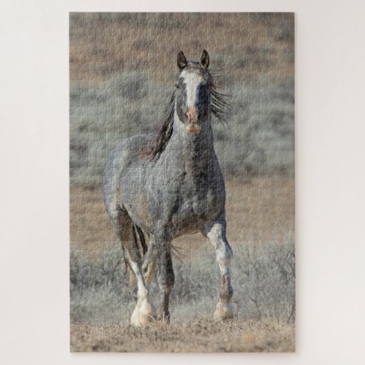 "De echte wilde een" Jigzaag Puzzle Legpuzzel (Verticaal)