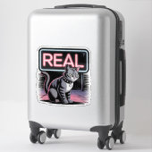 De Echte Zwerver Sticker (Koffer)