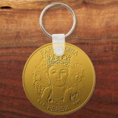 De echtgenoot van Farah Diba Shah Iran Persia ontw Sleutelhanger (Voorkant)