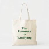 De economie is aan het Tariffiëren Tote Bag (Voorkant)