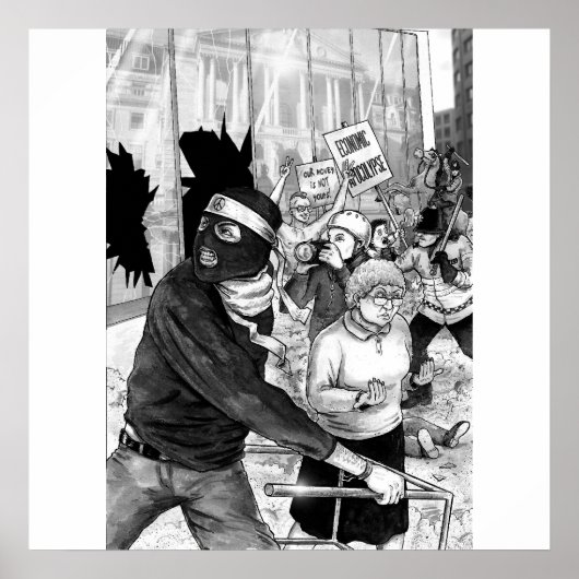 De economische dynamiek poster (Voorkant)