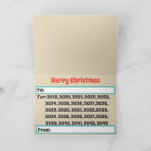 De economische feestdagen kaart (Binnen)