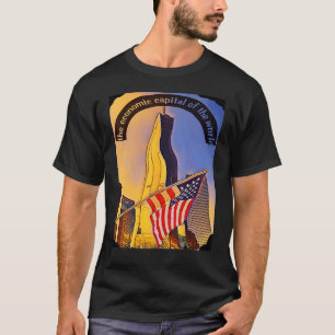 De economische hoofdstad van de wereld zomer t-shirt