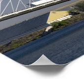 De Ed Hendler Bridge overspant de Columbia Poster (Hoek)