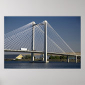 De Ed Hendler Bridge overspant de Columbia Poster (Voorkant)