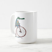 De Edele Alligator Koffiemok (Voorkant links)