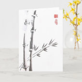 De edele Lege Kaart van het Bamboe (Gele Bloem)