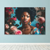 De edelen: Keizerin Belinzia Canvas Afdruk (Insitu (Houten vloer))