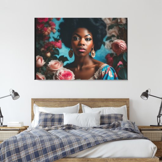 De edelen: Keizerin Belinzia Canvas Afdruk (Insitu (Slaapkamer))