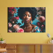 De edelen: Keizerin Belinzia Canvas Afdruk (Insitu (Woonkamer))